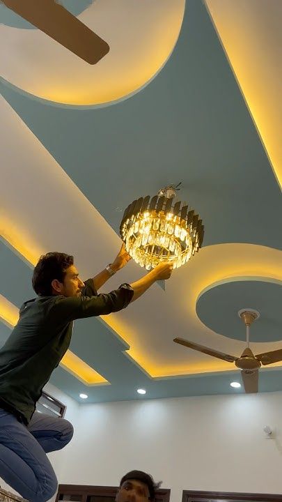Chandelier Installation